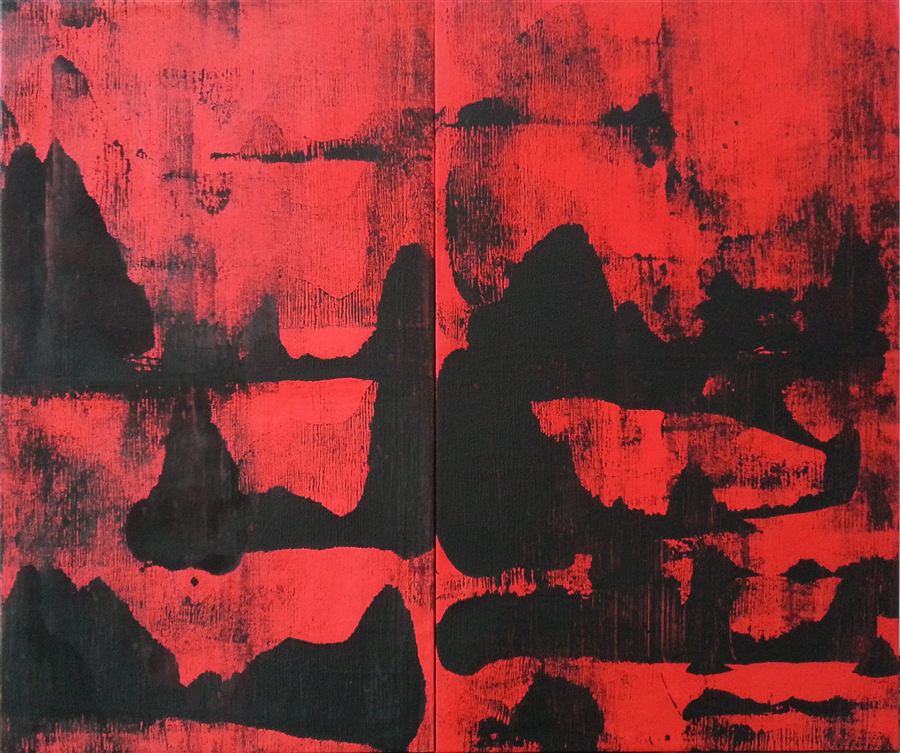 Červené hory (diptych)