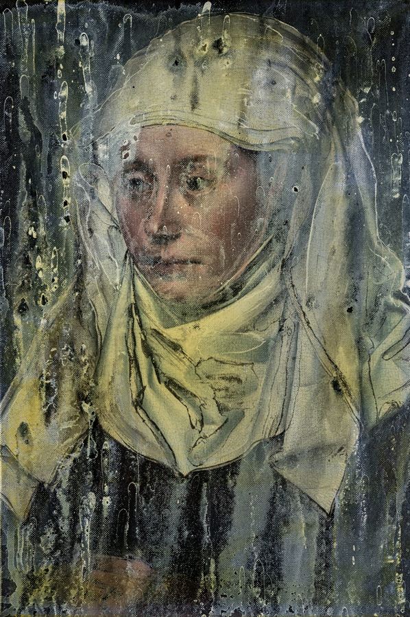 Robert Campin. Portrét ženy Portrait of a Woman