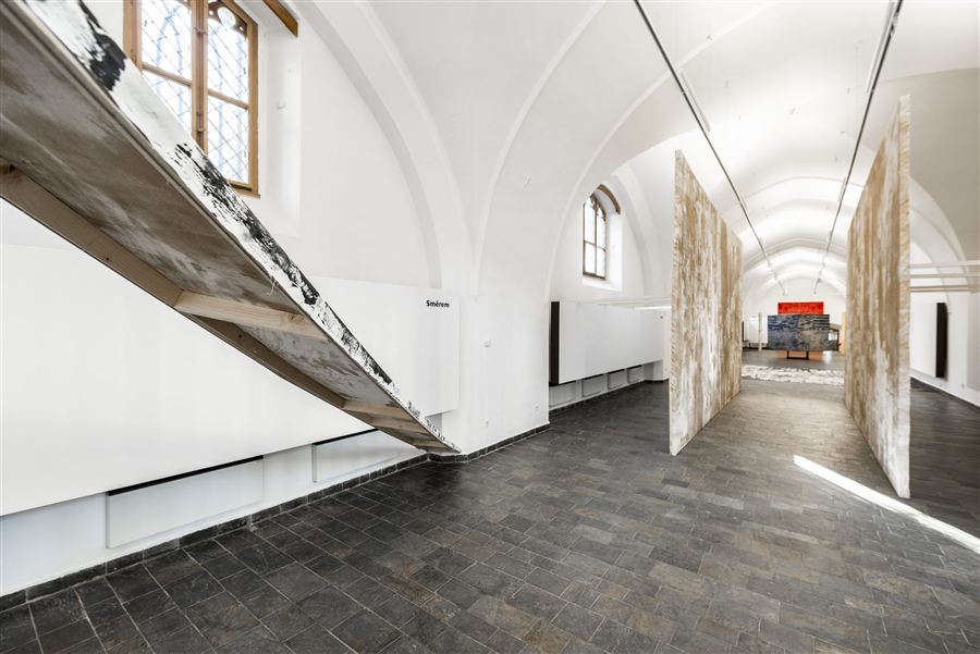 V architektuře malby